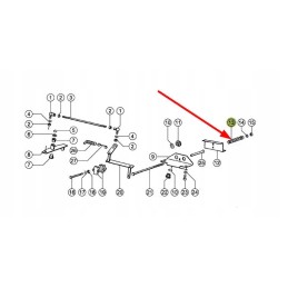 822173 0 špagato stabdžių spyruoklė