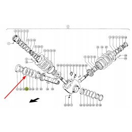 212441 0 kampinės pavaros tarpiklis