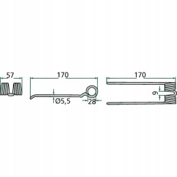 Mengele Euromat rotacinis paėmimo pirštas