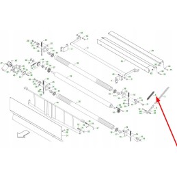 B01813934r prailginimo spyruoklė