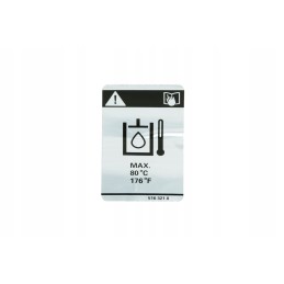 516321 0 alyvos temperatūros informacinis lipdukas