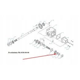0639 331 002 dantytas poveržlės guolis