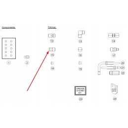 Cfa00682 kištuko įvorė 6 mm
