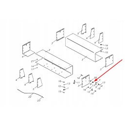5595 758 00 001 stygų tarpiklis
