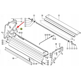 837464 0 įtempiklio svirties sustojimas