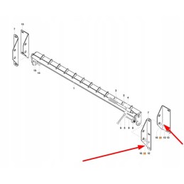 Kb8852108 poveržlė sukamajam tiektuvui fi 8