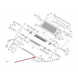 Cel00154 magnetinio strypo magnetas 60 x 24 x 17