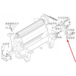 Cxt00490 įtempiklio įvorė 33 7 x 71 mm