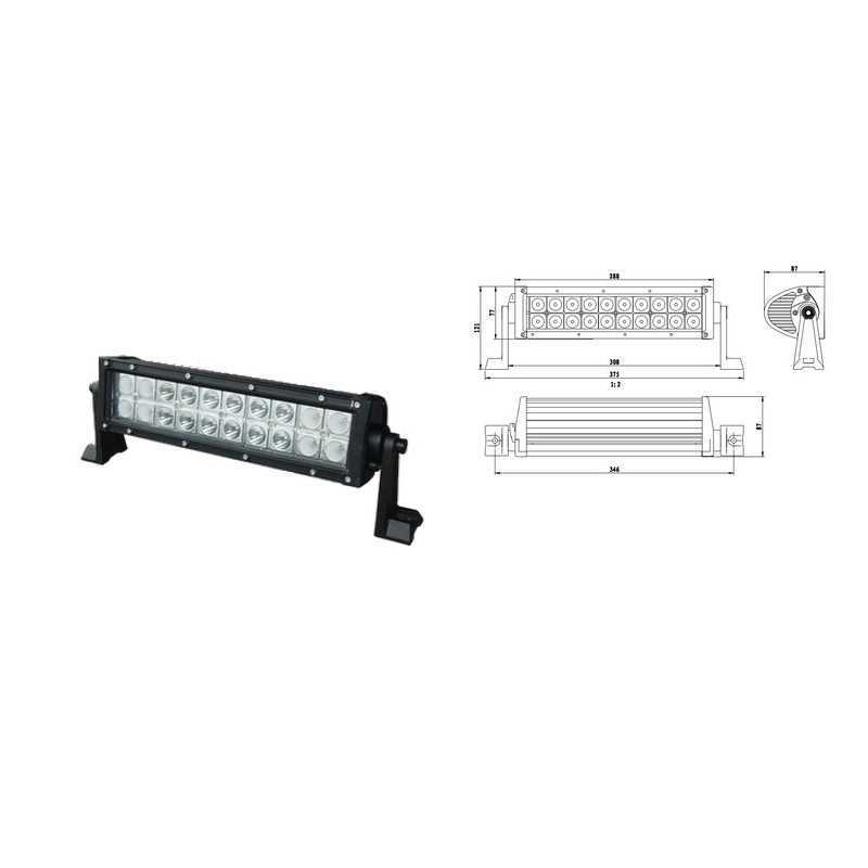 LED darbo lempa 60w Cree 4200lm