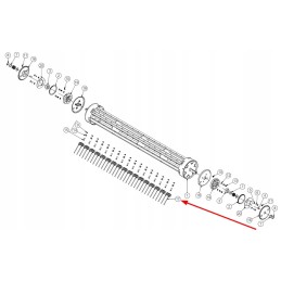 525525236 rinktuvo spyruoklinis pirštas, skersmuo 6 mm