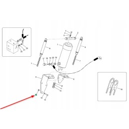 Kb0051126 M12 savaime užsifiksuojanti veržlė