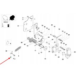 Kb3907b54 spyruoklių laikiklis