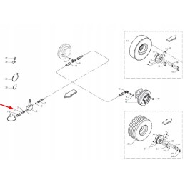 B01442015r hidraulinė greito sujungimo poveržlė