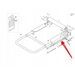 Kb8851020 rulono rampos veržlė