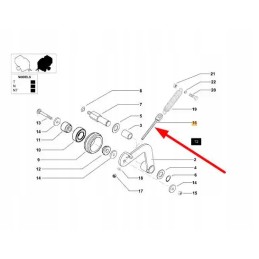 Kb0616193 įtempimo varžtas