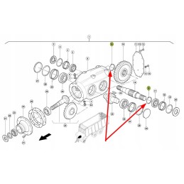 243047 0 išorinis seger žiedas 78 x 2 5