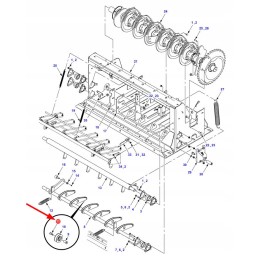700750015 Šešiakampis varžtas 10 32 x 1 2