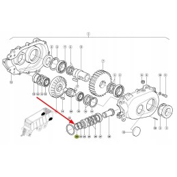 244058 0 išorinis seger žiedas 40 x 2 5
