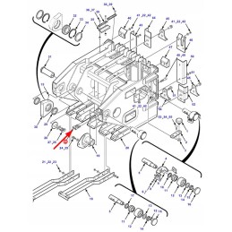 700000267 varžtas su stūmoklio stūmoklio lizdu 5 8