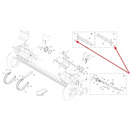 B00990007r kniedės veržlė m8 x 1 25