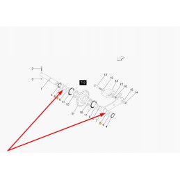 Kb8852205 tarpiklis 30 5 45 x 1 mm