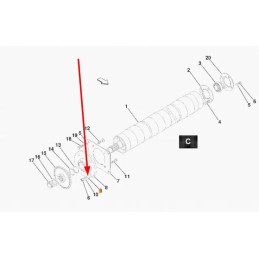 Kb3908a02 tarpiklio žiedas