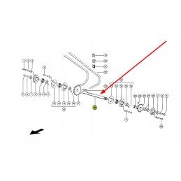 823883 1 grūdų padavimo volas