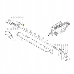 Valdymo velenas Claas preso presui 832066 1 originalus