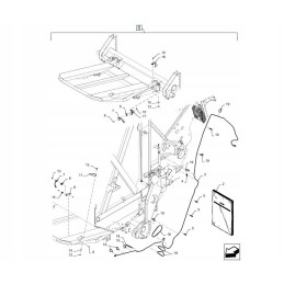 Dia rinkinys New Holland RB 47979766 presui