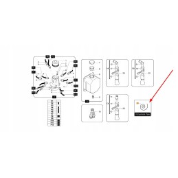 Kb8873285 centrinės tepimo sistemos kabelis
