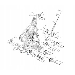 Paspauskite grandinės ratą New Holland RB150 RB180 4761