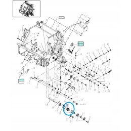 Presavimo pavara New Holland Br 87664056 cnh