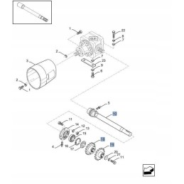 Presavimo įranga New Holland Br 17z 27z 84062679