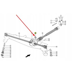 211446 0 pagrindinės presavimo pavaros alyvos sandariklis
