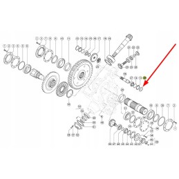 211446 0 pagrindinės presavimo pavaros alyvos sandariklis