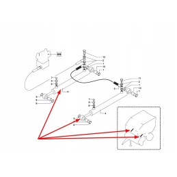 Kb8859810 hidraulinis cilindras rulonų presui
