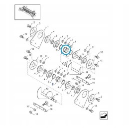 Paspauskite grandinės žvaigždutę new holland br 84024256 cnh