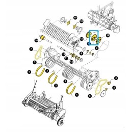 Paspauskite grandinės žvaigždutę new holland br 29z 84244813