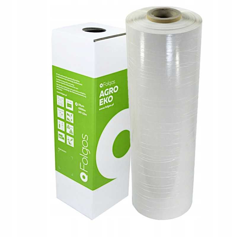 Folija silosui 750mm 1500m balti folgos