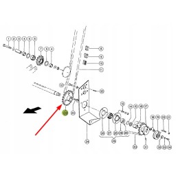 822106 0 pikapo pavaros grandinės žvaigždutė