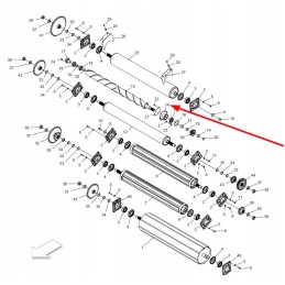 B07sp0943r stebulės guolių ritininis valiklis