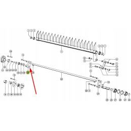 818670 0 dešinės ritės laikiklis