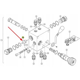 845488 0 vožtuvo bloko stūmoklis