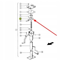 817353 0 spaudžiamas atraminis žiedas