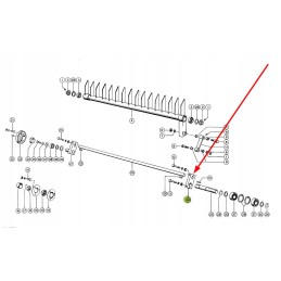 820180 0 tiekimo ritinėlio jungtis