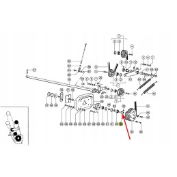 827695 0 kūginis velenas d25 x 71