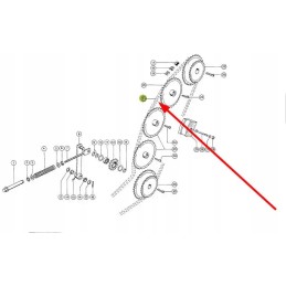 819315 1 ritininė grandinė 16b 1 x 208
