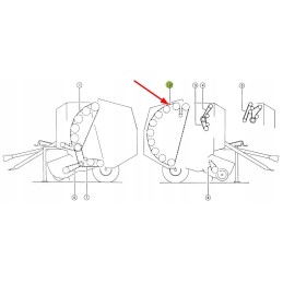 Sd16b1x234 ritininė grandinė 16b 1 x 234 ritinėliai