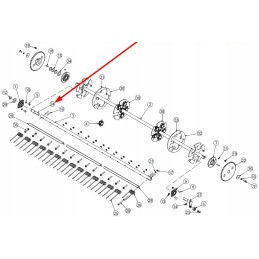Cmh00843 kaištis 30 x 125 mm