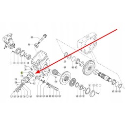 833863 0 pagrindinės pavaros sandariklis